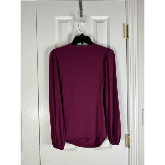 NWT Boden Womens Burgundy Blouse Size 6 - Picture 4 of 4